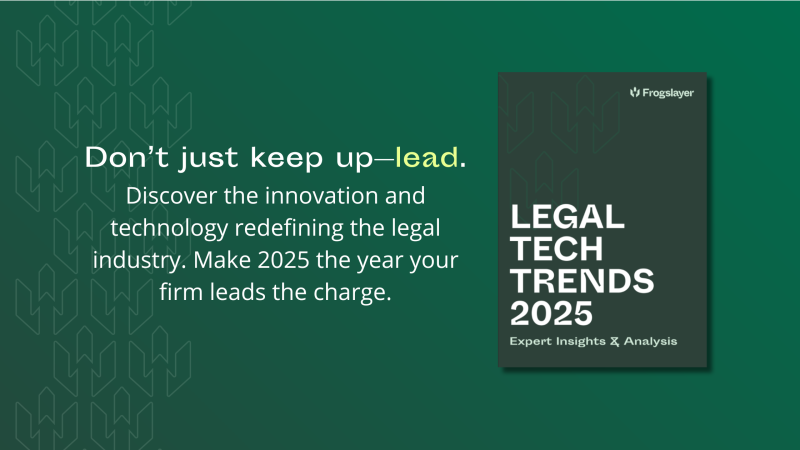 Legal Tech Trends 2025: Customization, Control & Competitive Edge